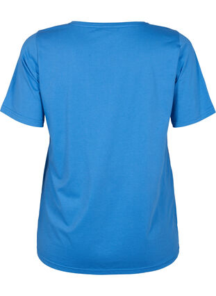 FLASH - T-Shirt mit V-Ausschnitt, Ultramarine, Packshot image number 1