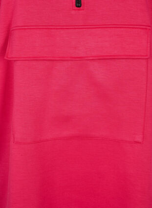 Langes Sweatshirt mit Tasche und Reißverschluss, Jazzy, Packshot image number 3