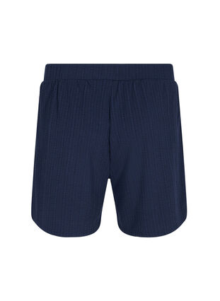 Lockere Shorts mit Struktur, Navy Blazer, Packshot image number 1