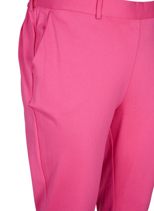 Cropped Hose mit Taschen und verstellbaren Schnüren, Shocking Pink, Packshot image number 2