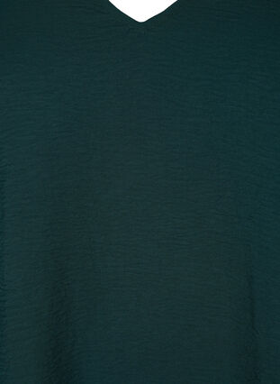 Bluse mit V-Ausschnitt, Scarab, Packshot image number 2