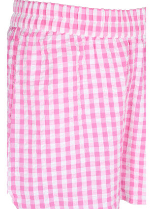 Karierte Pyjamahose aus Baumwolle, Pink Check, Packshot image number 2