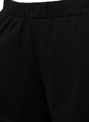 Einfarbige Shorts mit Taschen, Black, Packshot image number 2