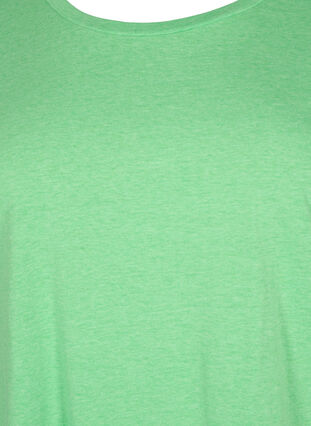 Neonfarbenes T-Shirt aus Baumwolle, Neon Green, Packshot image number 2