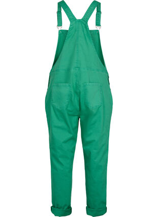 Farbiger Jeans-Overall, Holly Green, Packshot image number 1
