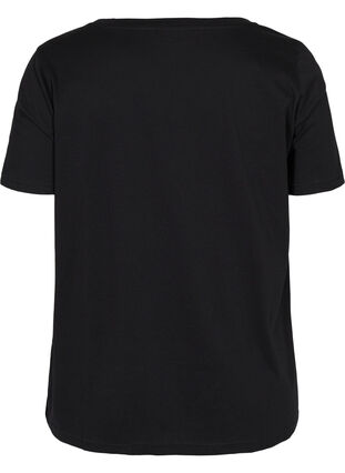 Trainings-T-Shirt mit Print, Black w. Raise, Packshot image number 1