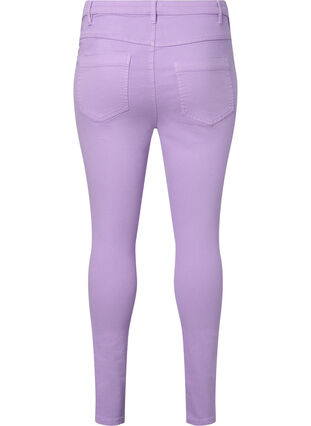 Hochtaillierte Amy Jeans in Super Slim Fit, Lavender, Packshot image number 1