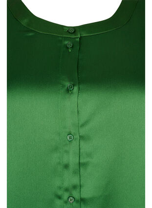 Langes glänzendes Hemd mit Einschnitt, Formal Garden, Packshot image number 2
