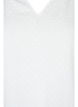 Langärmelige Bluse mit Smock- und Rüschendetails, Bright White, Packshot image number 2