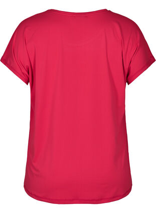 Kurzarm Trainingsshirt, Azalea, Packshot image number 1