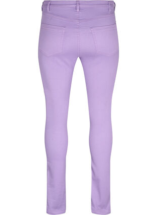 Hochtaillierte Amy jeans in Super Slim Fit, Chalk Violet, Packshot image number 1