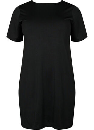 Umkehrbares Kleid mit Schnürungsdetail, Black, Packshot image number 3