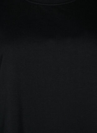 Sweatshirt mit 1/2 Ärmeln, Black, Packshot image number 2