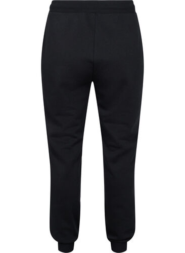 Sweatpants mit Schnürung und Taschen, Black, Packshot image number 1
