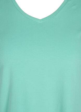 Basic T-Shirt, Dusty Jade Green, Packshot image number 2