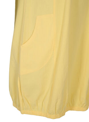 Kurzarm Kleid aus Baumwolle, Goldfinch, Packshot image number 3
