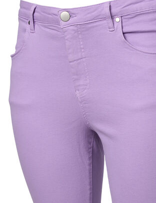 Hochtaillierte Amy Jeans in Super Slim Fit, Lavender, Packshot image number 2
