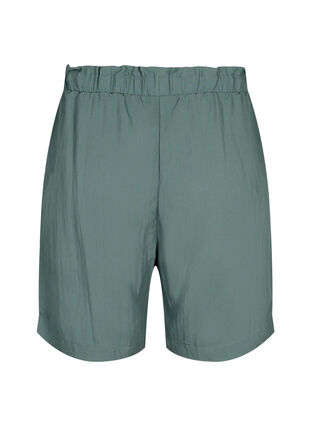 Lockere Shorts aus Viskose, Balsam Green, Packshot image number 1