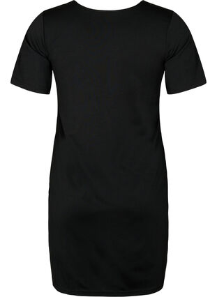 Umkehrbares Kleid mit Schnürungsdetail, Black, Packshot image number 1