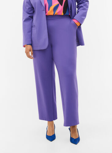 Weite Hose mit Taschen, Ultra Violet, Model image number 2
