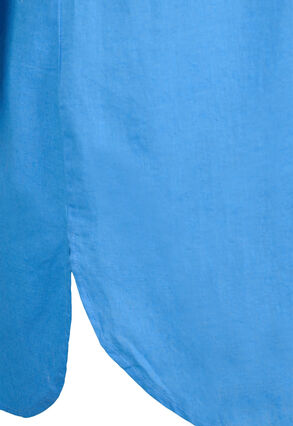 Langes Hemd mit kurzen Ärmeln, Ultramarine, Packshot image number 3
