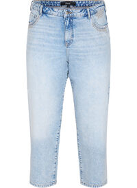 Cropped Vera Jeans mit Nieten