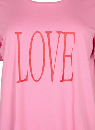 Oversize T-Shirt mit Druck, Rosebloom W. Love, Packshot image number 2